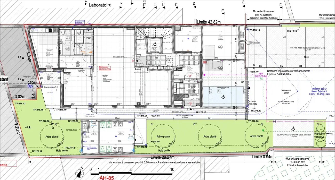 58 Avenue De Lanessan, Champagne-au-Mont-d'Or, RHO 69410 -  -  - Plano de la planta - Image 1 of 2