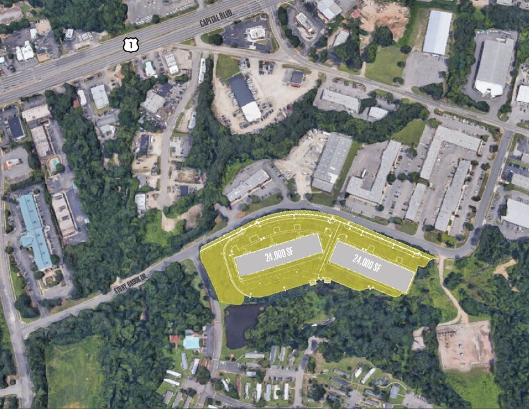 3010 Stony Brook Dr, Raleigh, NC en alquiler - Vista aérea - Imagen 2 de 2