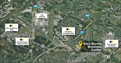 150 Penrod Ct, Glen Burnie, MD - VISTA AÉREA  vista de mapa