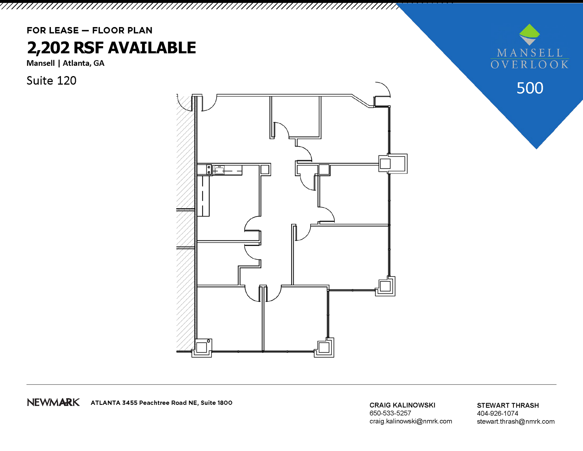 200 Mansell Ct E, Roswell, GA en alquiler Plano de la planta- Imagen 1 de 1