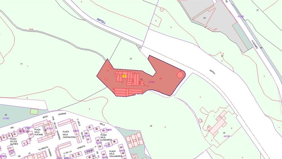 Terreno en Barcelona, Barcelona en venta - Plano de solar - Imagen 3 de 3