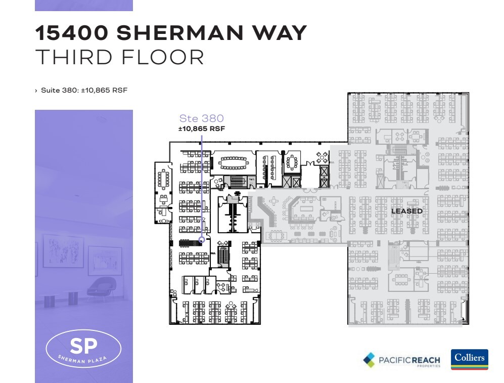 15400 Sherman Way, Van Nuys, CA en alquiler Plano de la planta- Imagen 1 de 1