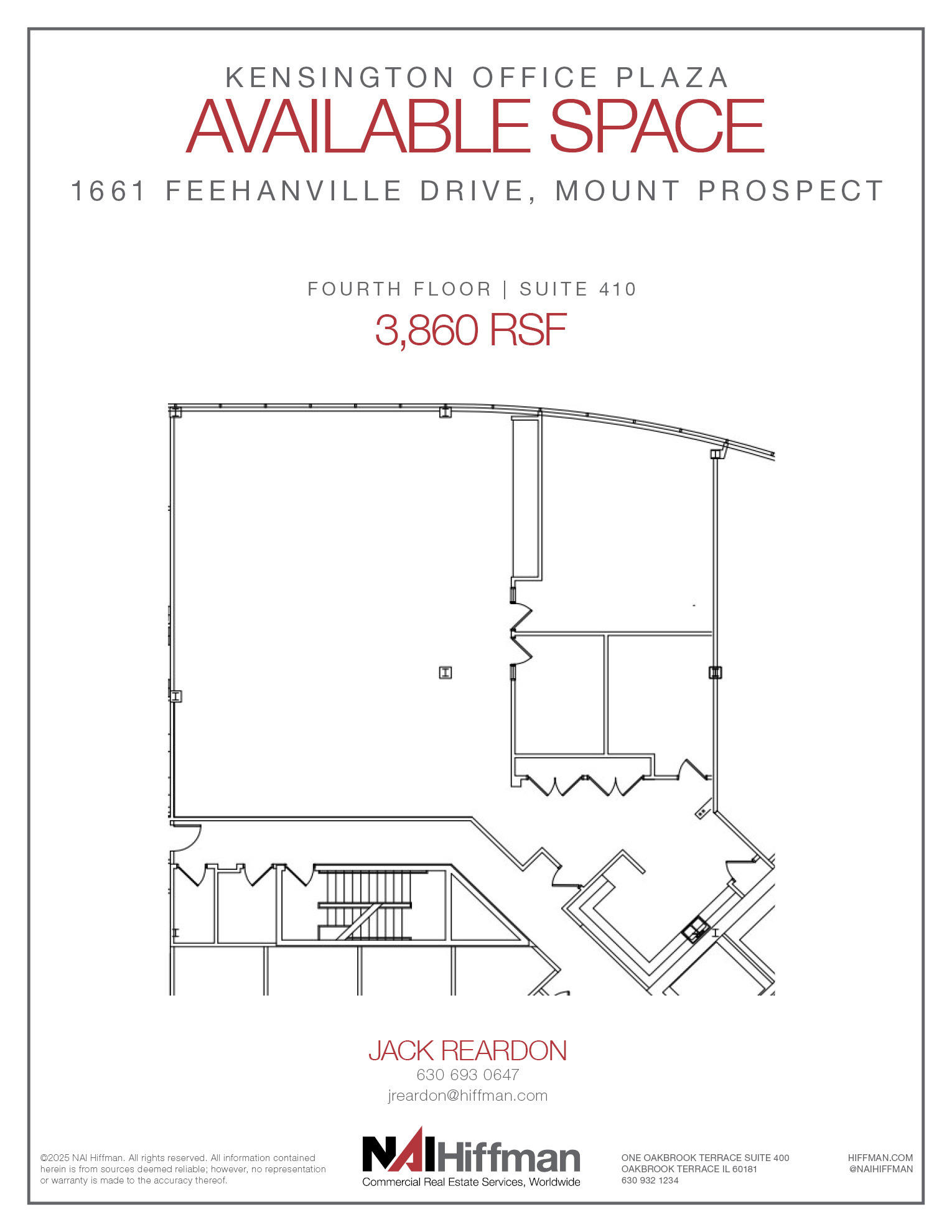 1221 E Business Center Dr, Mount Prospect, IL en alquiler Plano de la planta- Imagen 1 de 1