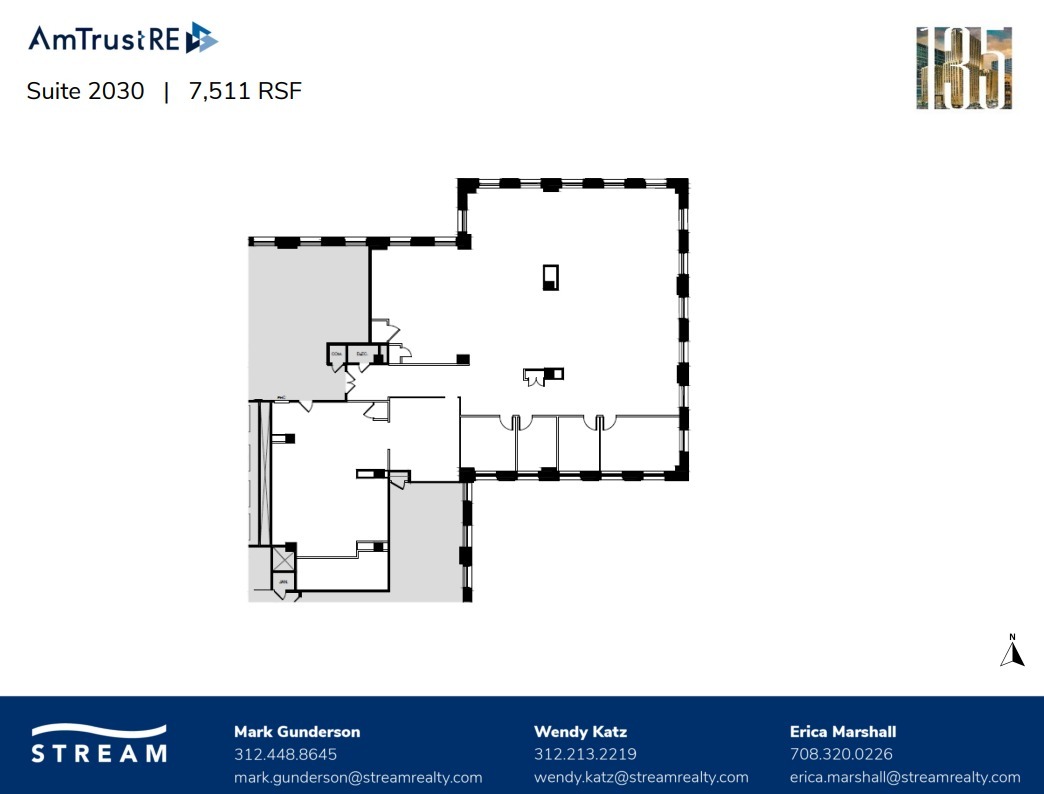 135 S LaSalle St, Chicago, IL en alquiler Plano de la planta- Imagen 1 de 1