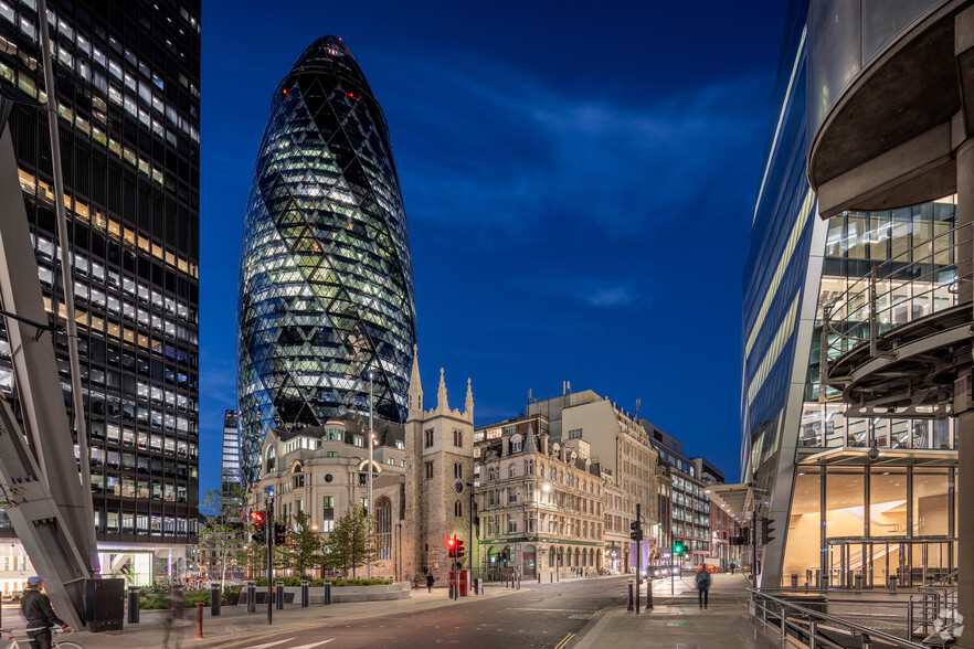 30 St Mary Axe, London en alquiler - Foto del edificio - Imagen 1 de 14