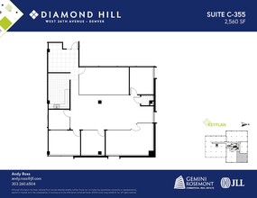 2490 W 26th Ave, Denver, CO en alquiler Plano de la planta- Imagen 1 de 2