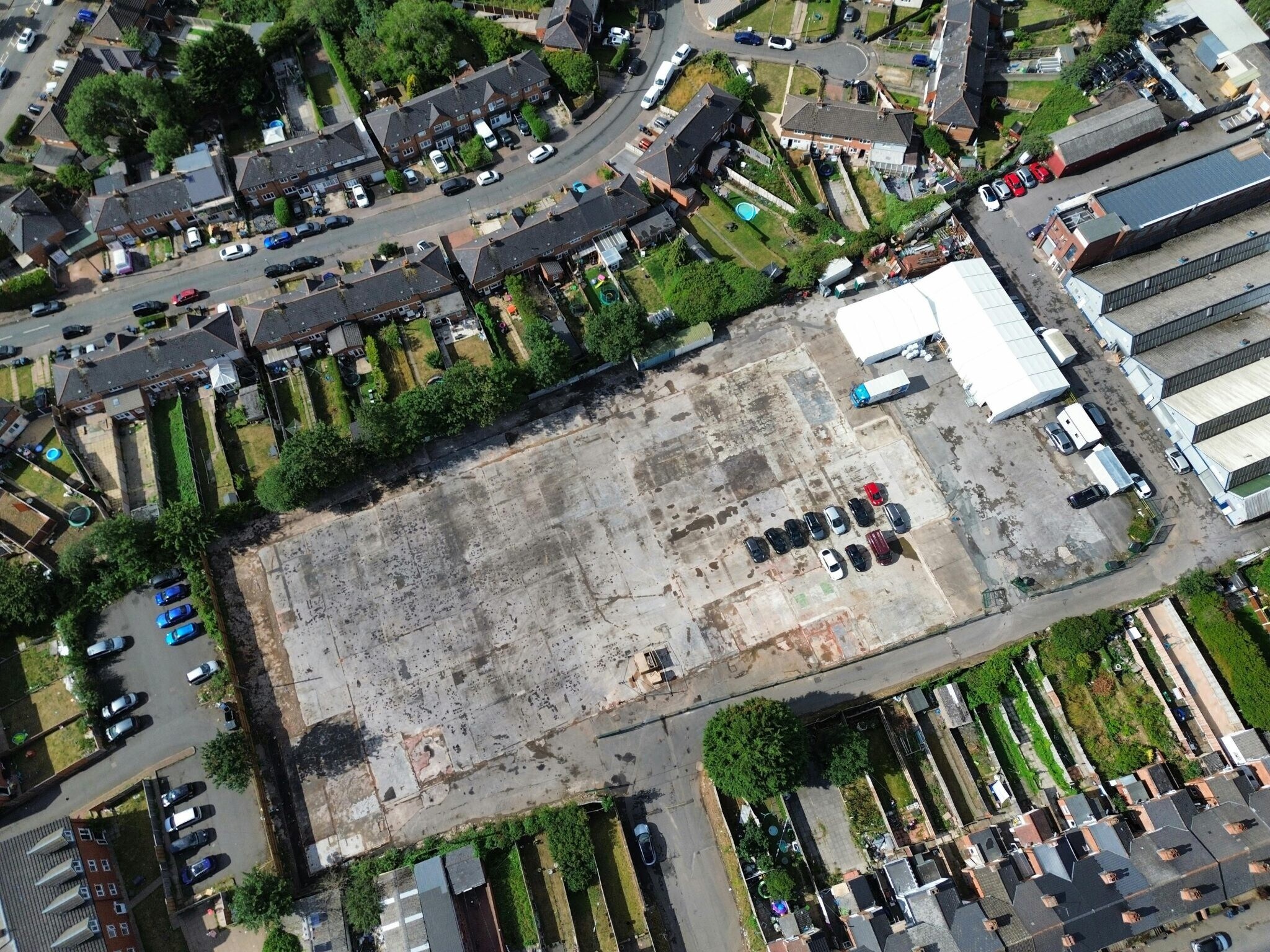 747-751 Warwick Rd, Birmingham en alquiler Vista aérea- Imagen 1 de 4