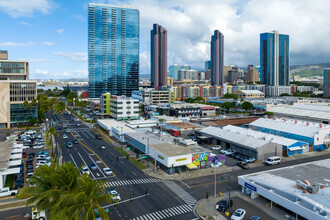 724-730 Ala Moana Blvd, Honolulu, HI - VISTA AÉREA  vista de mapa