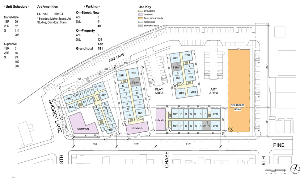 800 Cedar St, Oakland, CA en venta - Plano de la planta - Imagen 3 de 6