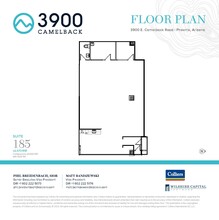 3900 E Camelback Rd, Phoenix, AZ en alquiler Plano de la planta- Imagen 1 de 2