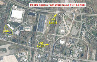 500 Corporate Blvd, Newburgh, NY - VISTA AÉREA  vista de mapa - Image1