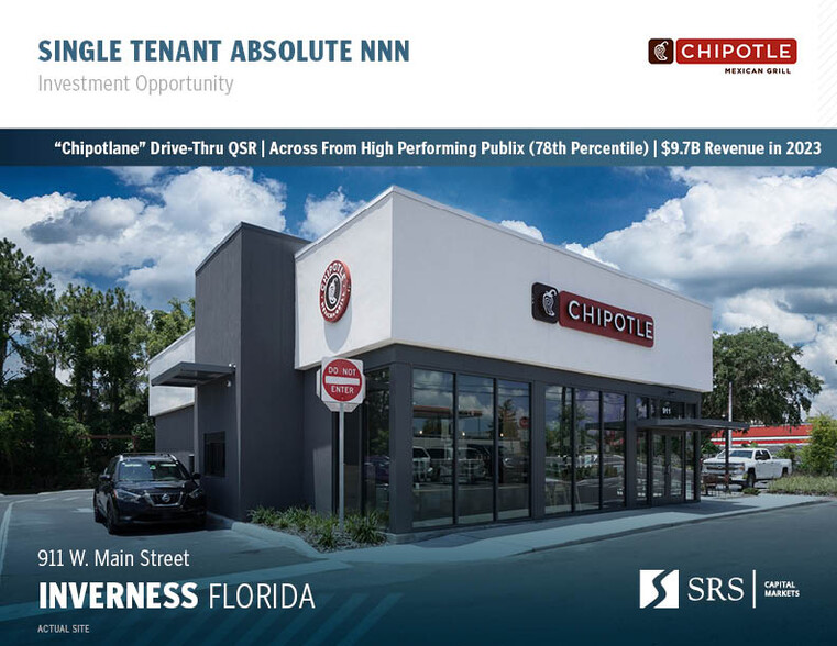 911 W Main St, Inverness, FL en venta - Foto del edificio - Imagen 1 de 9