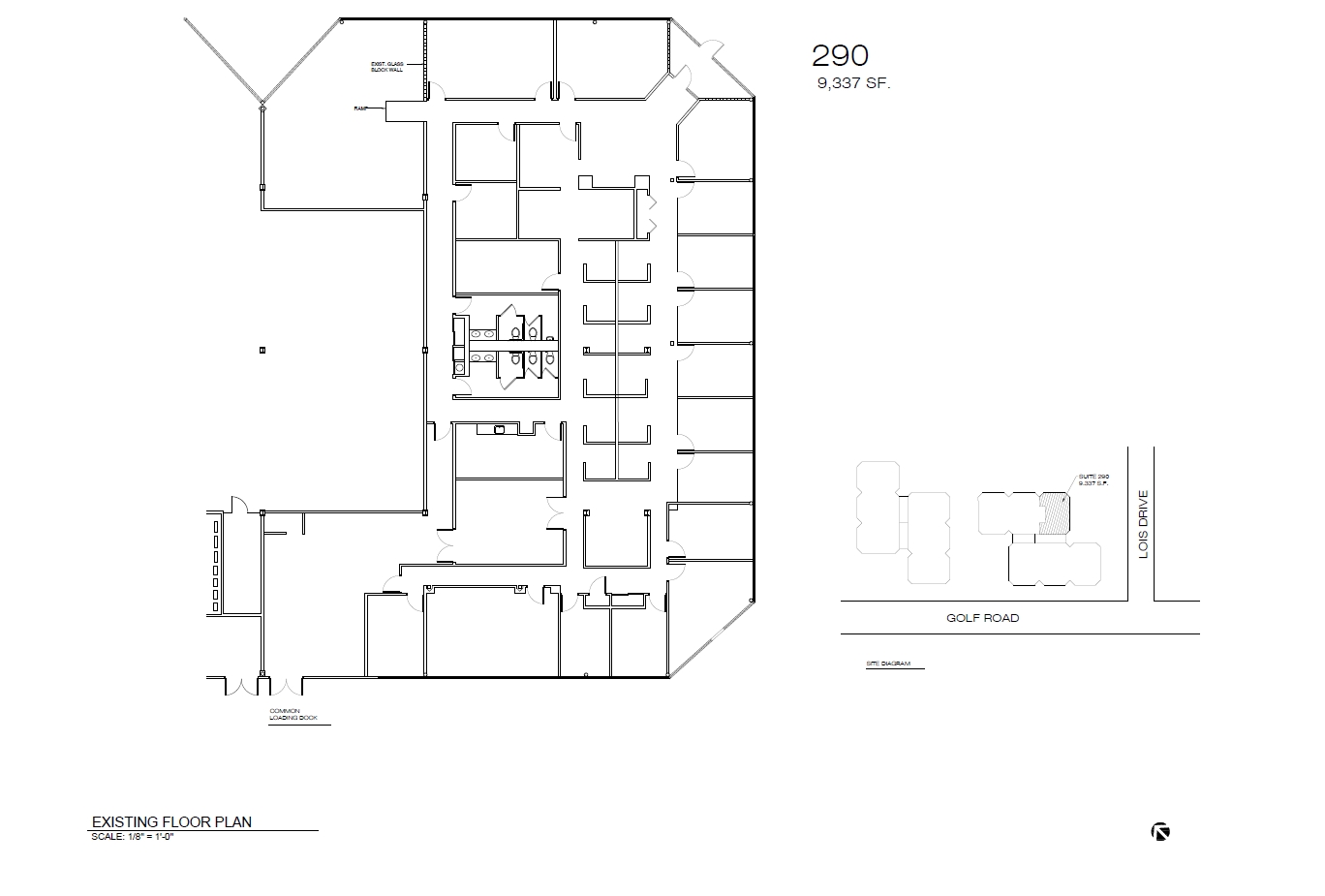 2100 Golf Rd, Rolling Meadows, IL en alquiler Plano de la planta- Imagen 1 de 3