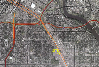 2016-2020 E 28th St, Minneapolis, MN - vista aérea  vista de mapa