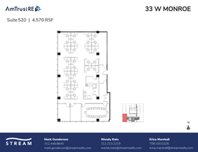 33 W Monroe St, Chicago, IL en alquiler Plano de la planta- Imagen 1 de 1