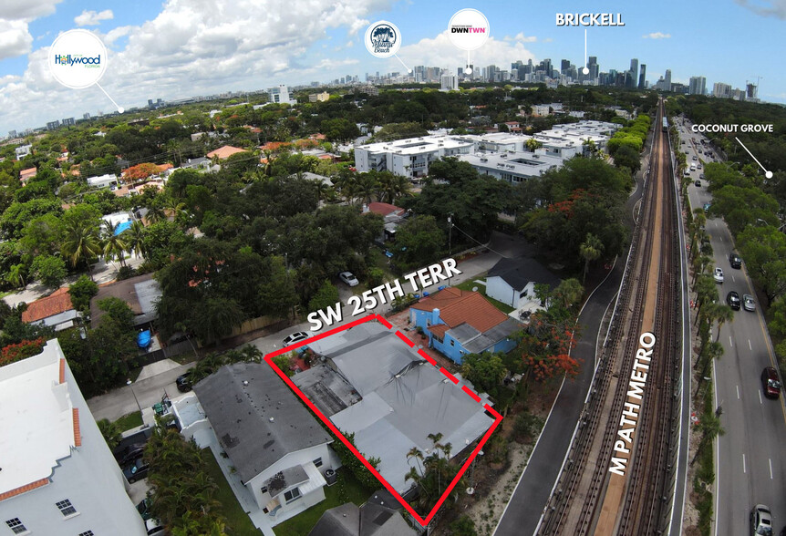 1866 SW 25th Ter, Miami, FL en venta - Vista aérea - Imagen 3 de 7