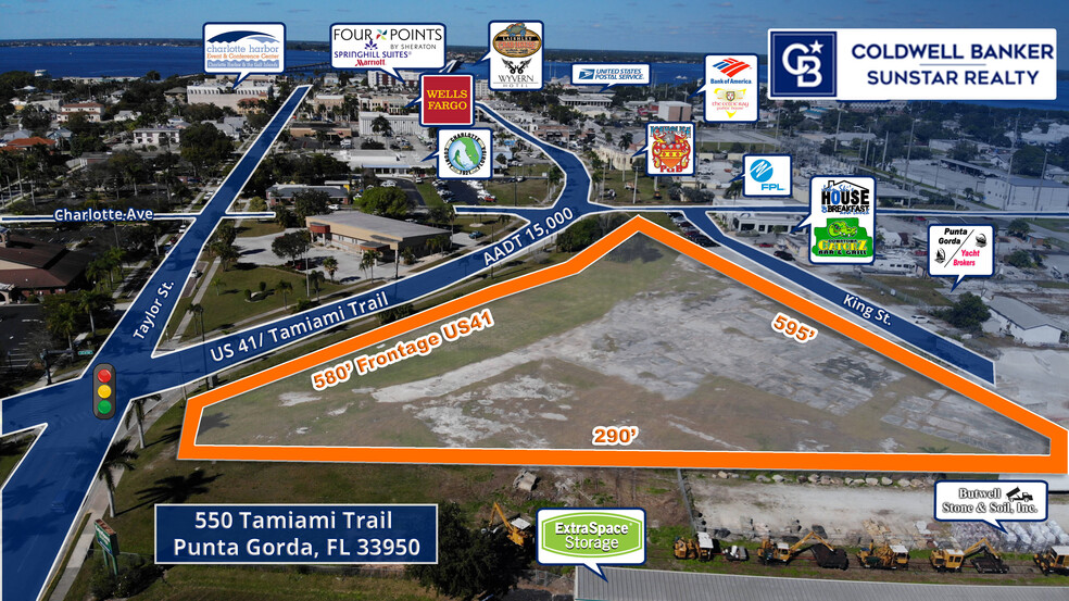 500-600 Tamiami Trail, Punta Gorda, FL en venta - Foto del edificio - Imagen 3 de 4