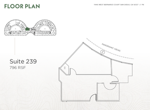 11440 W Bernardo Ct, San Diego, CA en alquiler Plano de la planta- Imagen 1 de 1