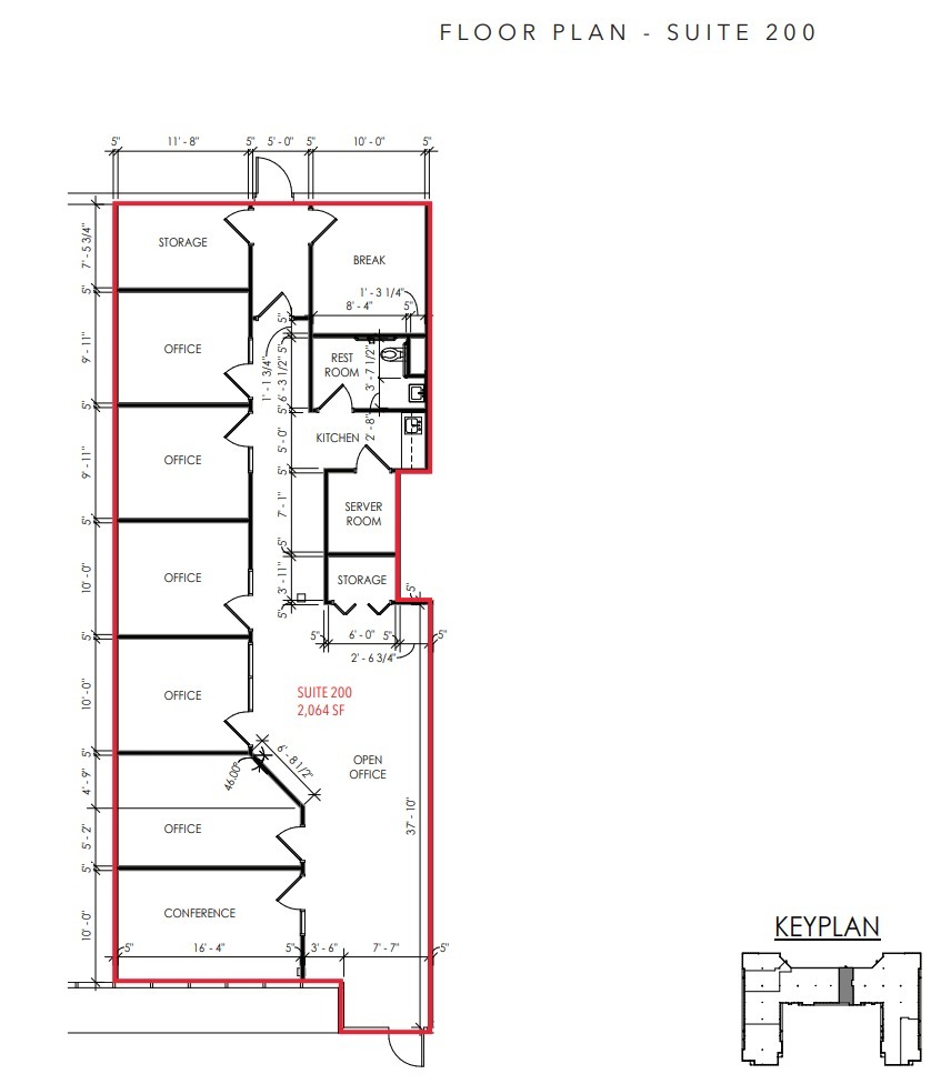 20875 Crossroads Cir, Waukesha, WI en alquiler Plano de la planta- Imagen 1 de 1