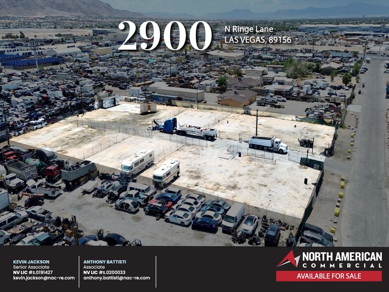 2900 Ringe Ln, Las Vegas, NV en venta - Foto del edificio - Imagen 1 de 1
