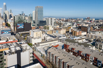 1023 Mission St, San Francisco, CA - VISTA AÉREA  vista de mapa