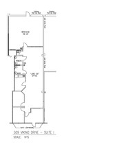 509 Viking Dr, Virginia Beach, VA en alquiler Plano de la planta- Imagen 1 de 1