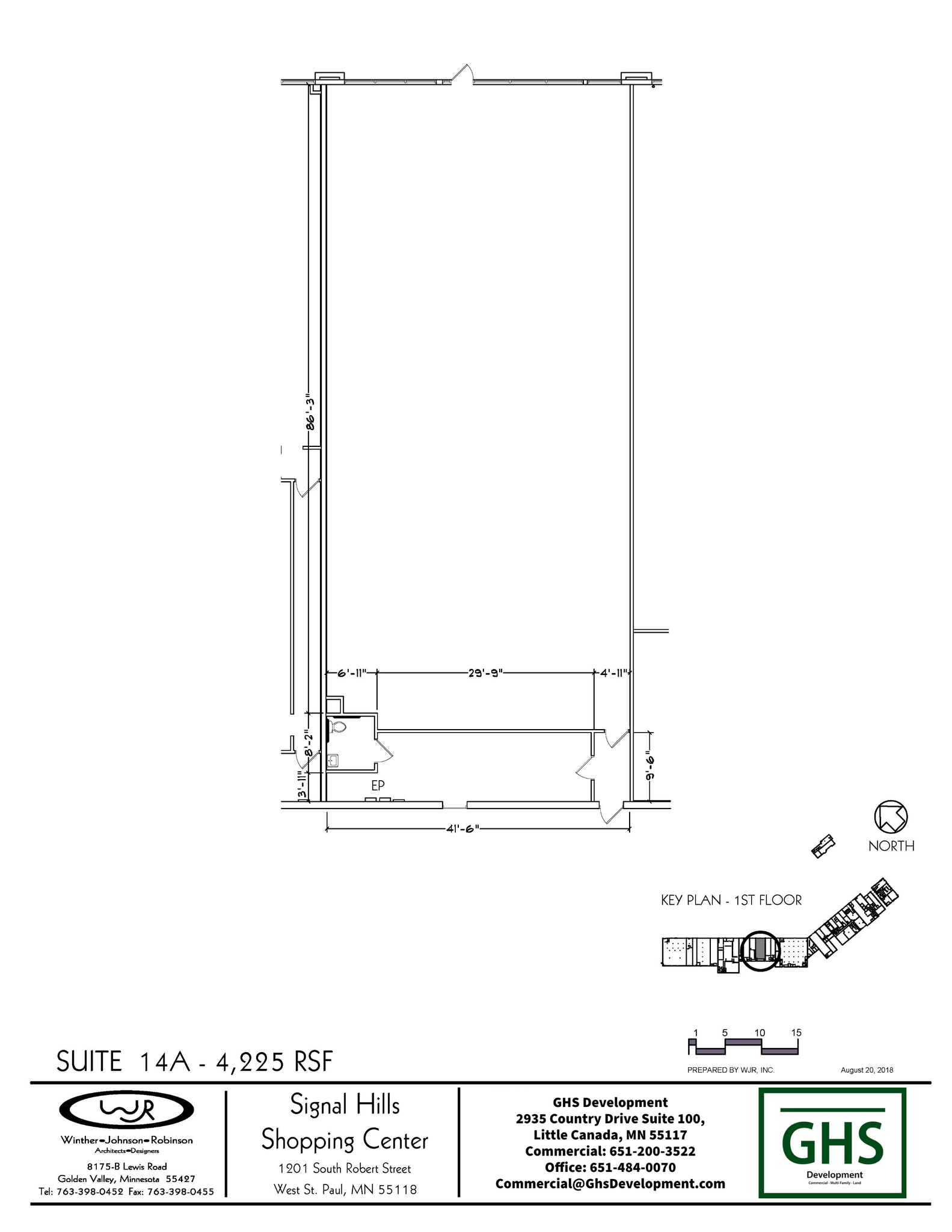 1201 Robert St S, West Saint Paul, MN en alquiler Plano de la planta- Imagen 1 de 1