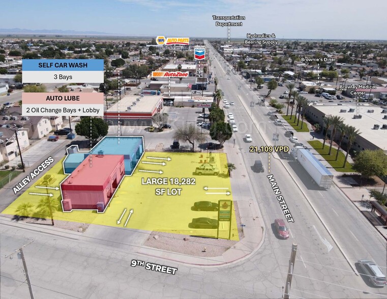 901 Main St, Brawley, CA en venta - Foto del edificio - Imagen 2 de 14