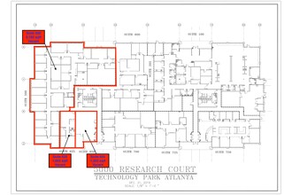 5000 Research Ct, Suwanee, GA en alquiler Plano de la planta- Imagen 2 de 2