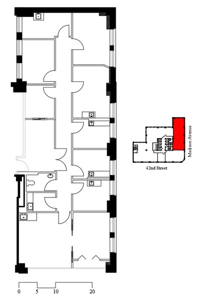 315 Madison Ave, New York, NY en alquiler - Plano de la planta - Imagen 3 de 13