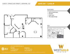 4380 S Syracuse St, Denver, CO en alquiler Plano de la planta- Imagen 1 de 1