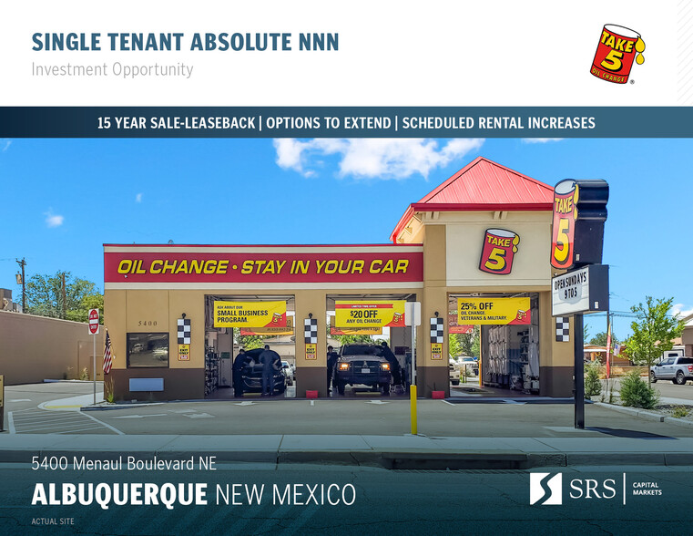 5400 Menaul Blvd NE, Albuquerque, NM en venta - Foto del edificio - Imagen 1 de 10