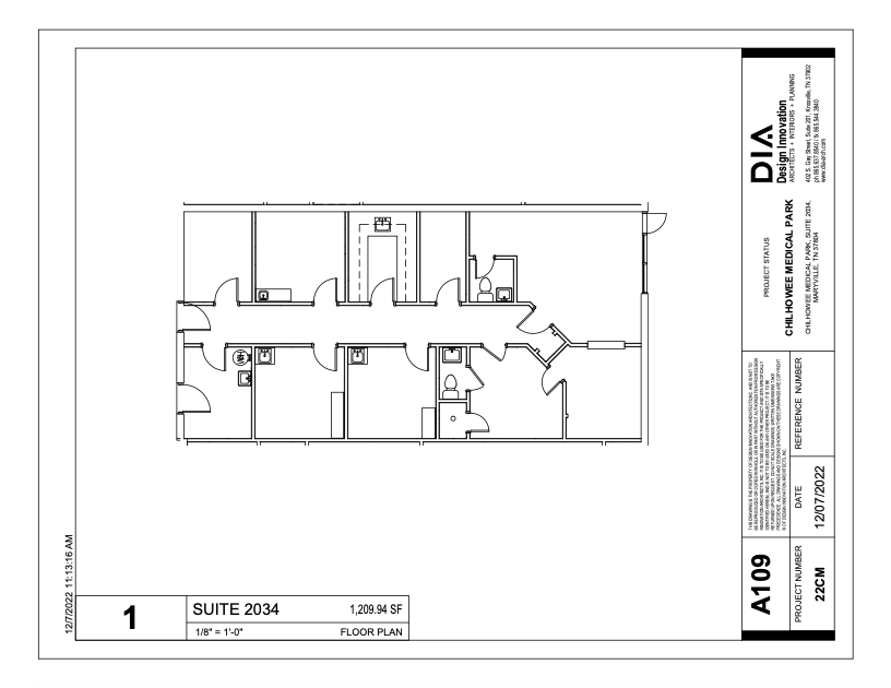 2008-2036 E Lamar Alex Pky, Maryville, TN en alquiler Plano de la planta- Imagen 1 de 1