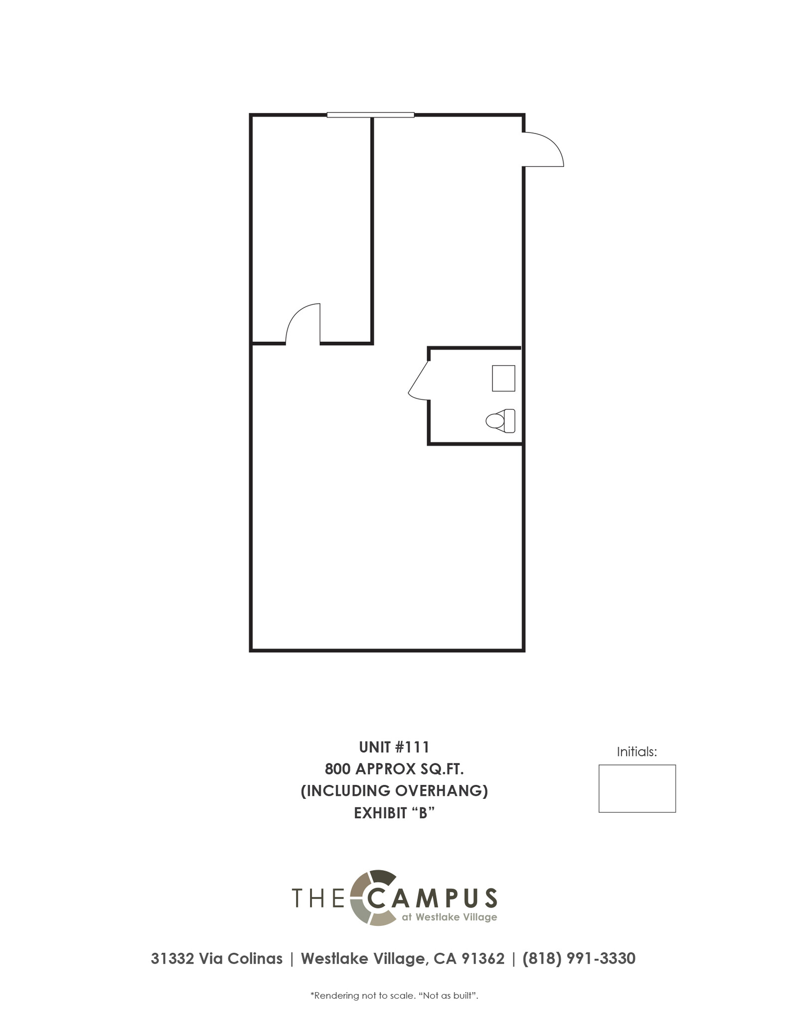 31304-31348 Via Colinas, Westlake Village, CA en alquiler Plano de la planta- Imagen 1 de 8