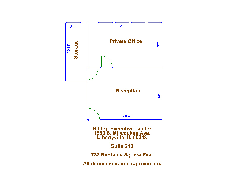 1580 S Milwaukee Ave, Libertyville, IL en alquiler Plano de la planta- Imagen 1 de 1