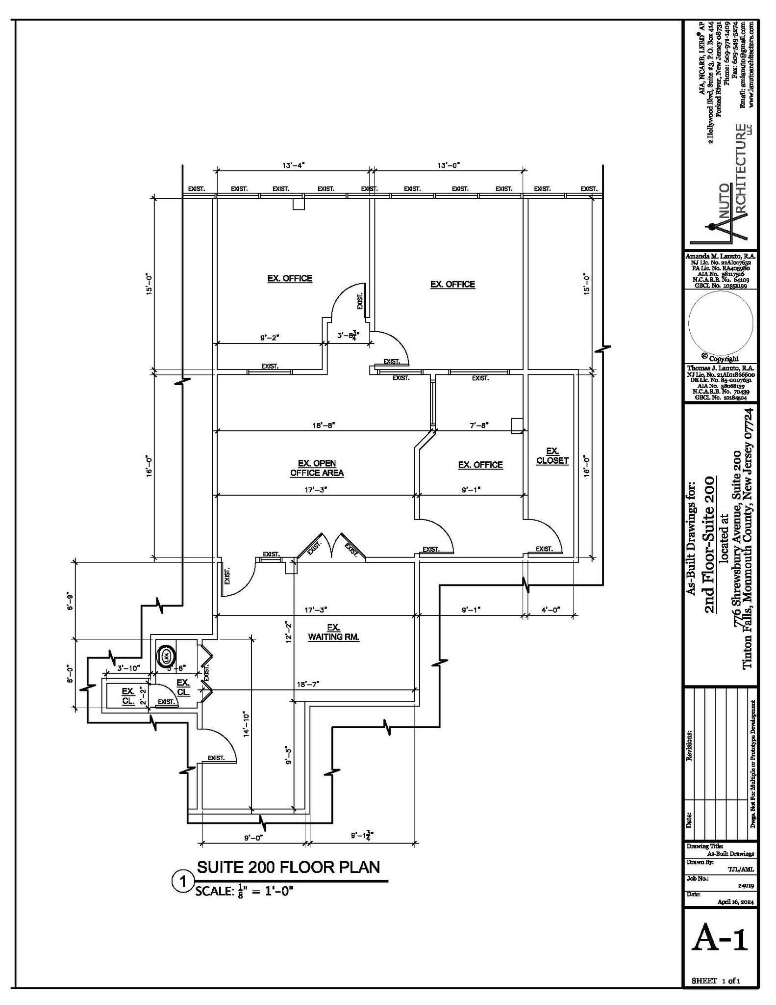 776 Shrewsbury Ave, Tinton Falls, NJ en alquiler Foto del edificio- Imagen 1 de 1