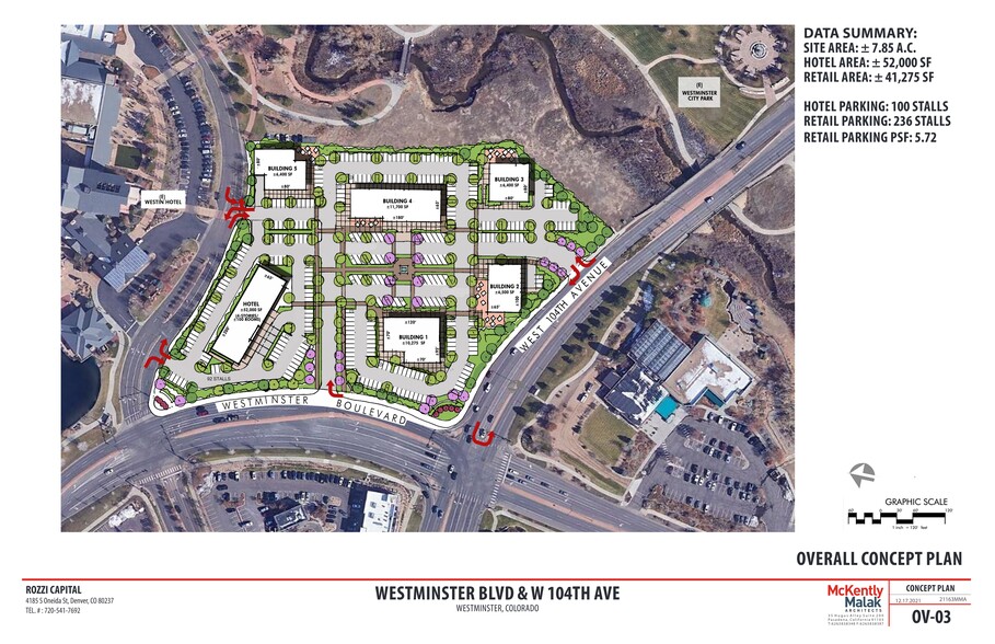 NEC of Westminster Boulevard and 104th Ave, Westminster, CO en alquiler - Plano del sitio - Imagen 2 de 2