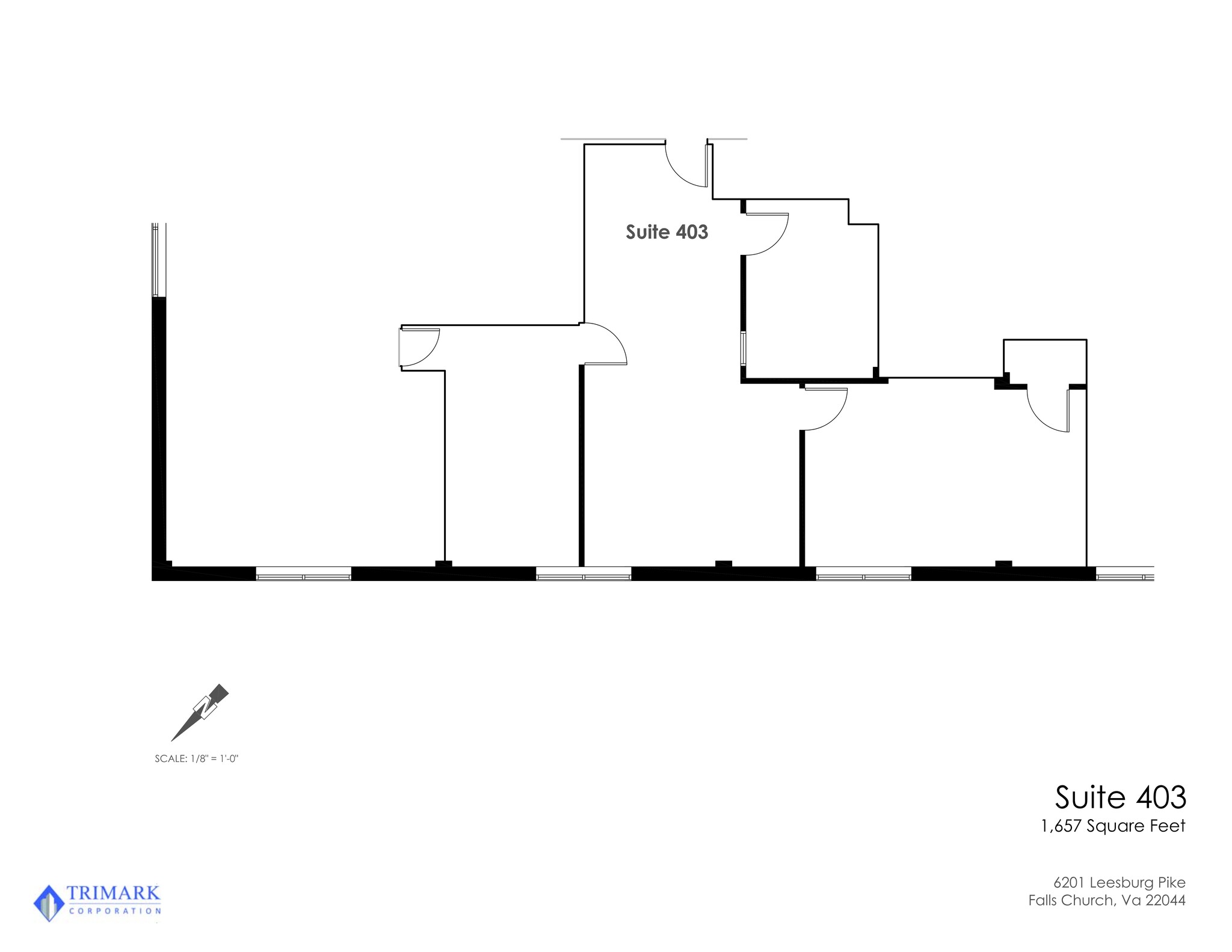 6201 Leesburg Pike, Falls Church, VA en alquiler Plano del sitio- Imagen 1 de 1