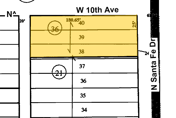 983-989 Santa Fe Dr, Denver, CO en alquiler - Plano de solar - Imagen 3 de 8