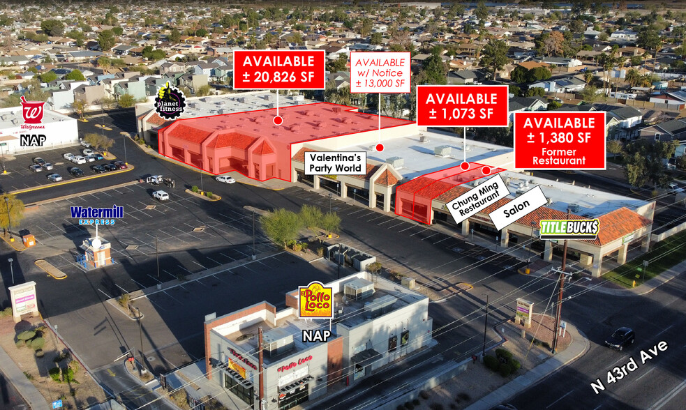 4312-4414 W Cactus rd, Glendale, AZ en alquiler - Foto del edificio - Imagen 1 de 2