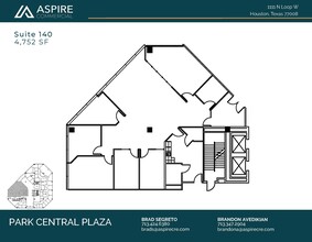 1111 N Loop W, Houston, TX en alquiler Plano de la planta- Imagen 1 de 1