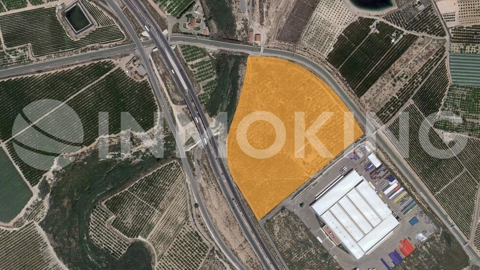 Terreno en Molina de Segura, Murcia en venta - Vista aérea - Imagen 2 de 6