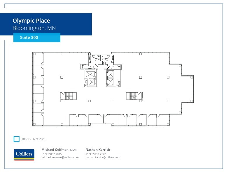 7825 Washington Ave S, Minneapolis, MN en alquiler Plano de la planta- Imagen 1 de 1