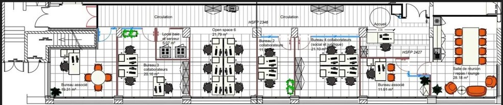 35-37 Rue Louis Guérin, Villeurbanne en alquiler - Plano de la planta - Imagen 3 de 3