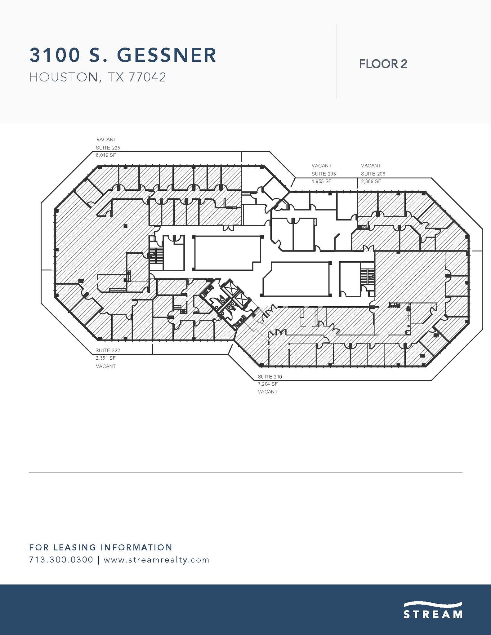 3100 S Gessner Rd, Houston, TX en venta Plano de la planta- Imagen 1 de 1