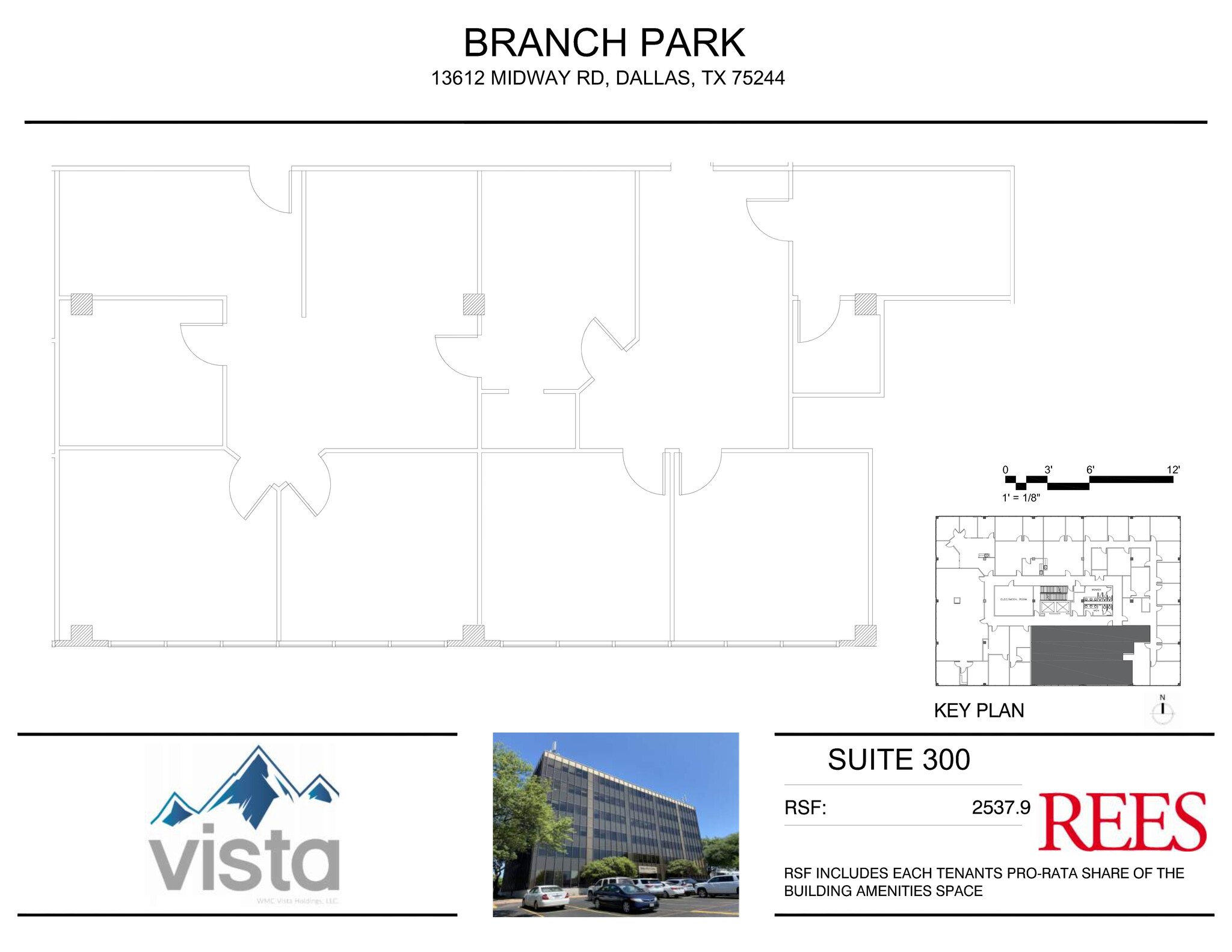 13740 Midway Rd, Farmers Branch, TX en alquiler Plano del sitio- Imagen 1 de 1