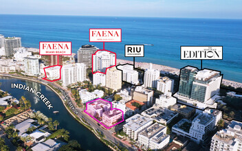 3025 Indian Creek Dr, Miami Beach, FL - VISTA AÉREA  vista de mapa - Image1