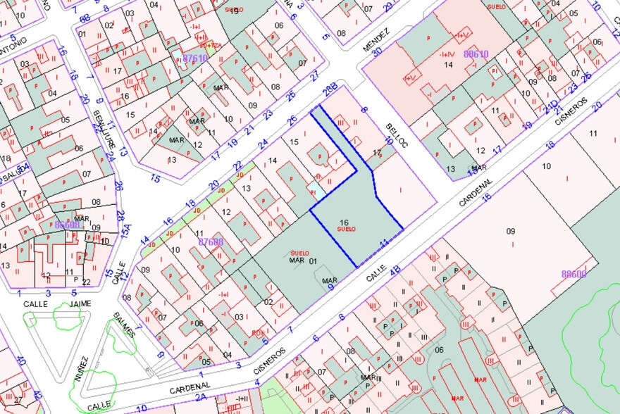 Calle Cardenal Cisneros, Alcalá de Guadaíra, Sevilla en venta - Plano de la planta - Imagen 1 de 14