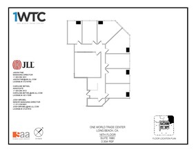 1 World Trade Ctr, Long Beach, CA en alquiler Plano de la planta- Imagen 1 de 1