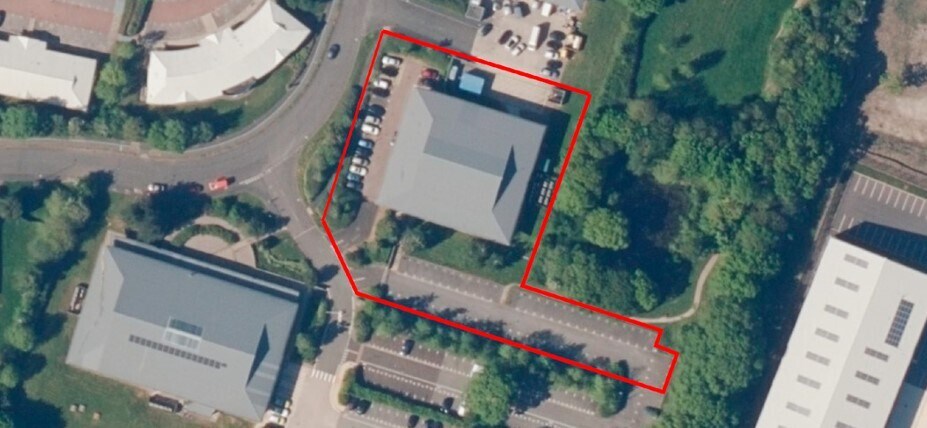 Unit 6 Ffordd Richard Davies, St Asaph en venta - Vista aérea - Imagen 2 de 6